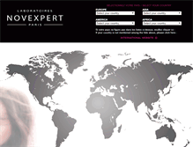 Tablet Screenshot of novexpert-lab.com